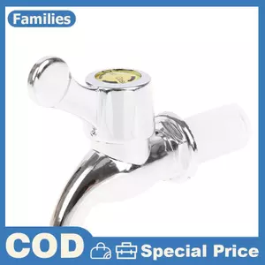1 Cái 17 Mm Bạc Chai Thủy Tinh Vòi Bình Nước Vòi