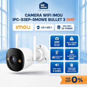 Camera WiFi Ngoài Trời IMOU IPC-S3EP-5M0WE 5MP Full Color AI Đàm Thoại - Hàng Chính Hãng