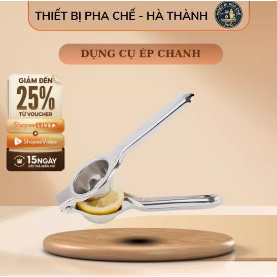 [ Sỉ ] Dụng cụ ép chanh inox - Dụng cụ pha trà chanh, đồ gia dụng tiện ích - THIẾT BỊ PHA CHẾ HÀ THÀNH