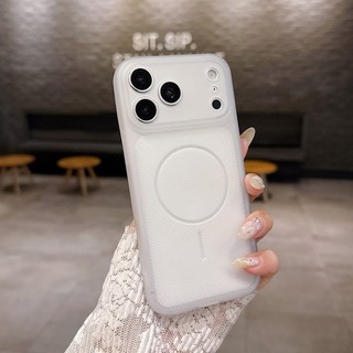 Thích hợp cho vỏ điện thoại iPhone 17 tản nhiệt màu đen thoáng khí iPhone 17 Promax vòng mỏng 16pro vỏ mềm silicon 15 mờ chống rơi 14 vỏ bảo vệ lỗ chính xác