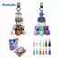 METUBE Mực Jig Mồi Bảo Vệ, M + Kích Thước M Mũ Dụ Webfoot Bạch Tuộc Egi Móc Bao Da, Mồi Bảo Vệ Bao Da Carabiner Bao Gồm Phụ Kiện Biển Câu Cá Biển Sâu