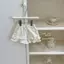 Bé gái (90-140) Phong cách mới Thời trang mùa hè Phiên bản Hàn Quốc Áo Vest + Quần short hợp thời trang