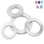 Thép không gỉ 304 / 316 / 65 Chất liệu thép Mangan Hai lớp Tự khóa Miếng đệm chống mất Loại cắn Chống trượt Khóa chống trượt chống trượt