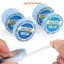 IAPPORTUNIA 3 Hạt / Cuộn Ren Phía Trước Keo Dán, Băng Tóc Giả Chống Thấm Nước Dính Chắc Chắn, Băng Hệ Thống Tóc Siêu Giữ Hai Mặt Màu Xanh Dương Để Nối Tóc
