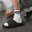 Dép xỏ ngón đế dày EVA Nam Nữ Nhà Phòng tắm Dép chống trượt Hộ gia đình 3D Màu xanh lá cây Flip-Flops Đọc