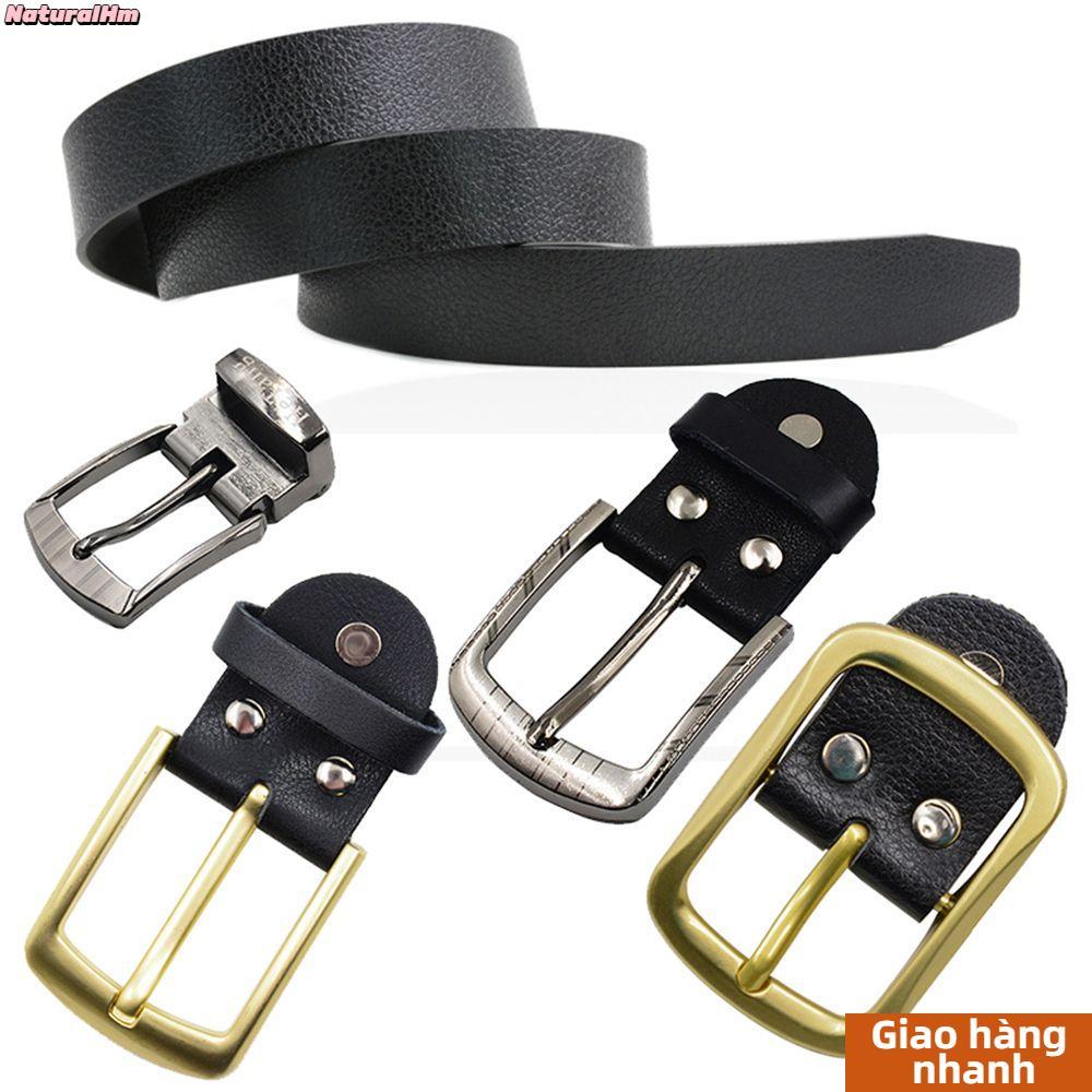 [Về] Khóa thắt lưng NATURALHM 2.5 / 3.5 / 4 cm Đầu thắt lưng nam Khóa phụ kiện