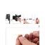 🔥bộ dụng cụ vệ sinh nozzle kim vệ sinh đầu phun nhựa phụ kiện máy in 3d Máy In 3D Vòi Phun Làm Sạch Kim Thép Không Gỉ Siêu Mịn Kim Bếp Gas Khuôn Hàn Khí Poke Kim 0.2