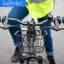Xe Đạp Dây Kim Loại Phía Trước Giỏ Chứa Đồ Có Móc Phụ Kiện Dễ Dàng Lắp Đặt Màu Đen Cho Xe Đạp Leo Núi 9.8x7x5.9inch Đa Năng