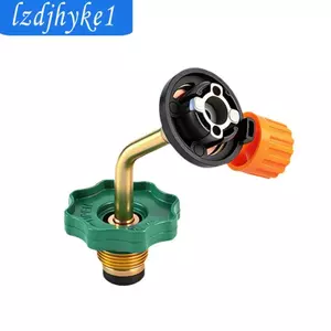 Bộ chuyển đổi nạp bình xăng Van sạc Dễ dàng điều khiển Đầu nối bình xăng nhẹ để du lịch Nấu ăn ngoài trời BBQ