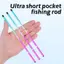 TMOY 40cm Kính Thiên Văn Ngắn Cần Câu Siêu Nhẹ Stream Rod Siêu Ngắn Tay Cực Mỏng Cần Câu Cá Cho Người Lớn Trẻ Em Dễ Cầm Tay TMOY