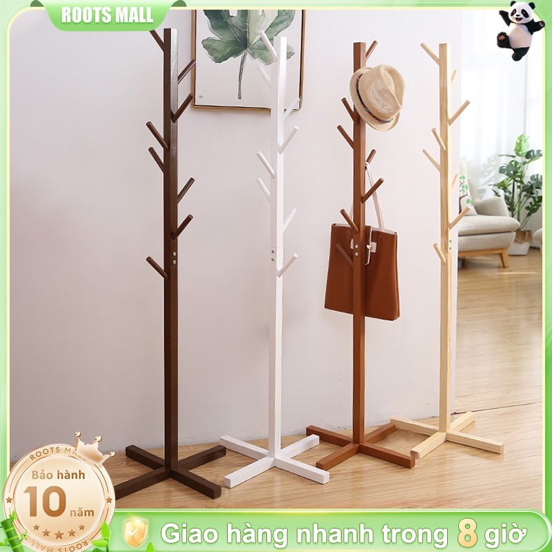 Kệ treo quần áo gỗ thiết kế cành cây đa năng phong cách hiện đại  phù hợp phòng khách phòng ngủ