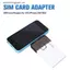 Bộ chuyển đổi thẻ SIM VFZ Đầu đọc thẻ SIM Mini SIM Nano cho iOS 5 / 6 / 7 / 8 / X (Plug & Play) Phụ kiện điện thoại di động OTE