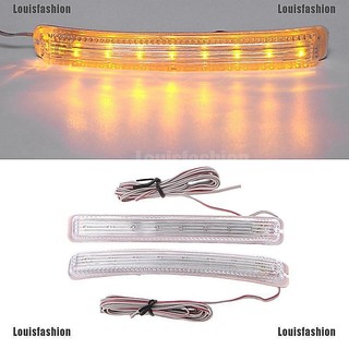 Bộ 2 Đèn led Gắn Gương Chiếu Hậu Cho Xe Hơi 9 smd12v Dài 16.5cm Chiều Dài 2.5cm