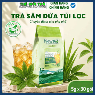(HỎA TỐC) Trà Sâm Dứa túi lọc Cao cấp Newtea 150g (5x30g)- Chuyên dành cho Nhà hàng, quán Cafe