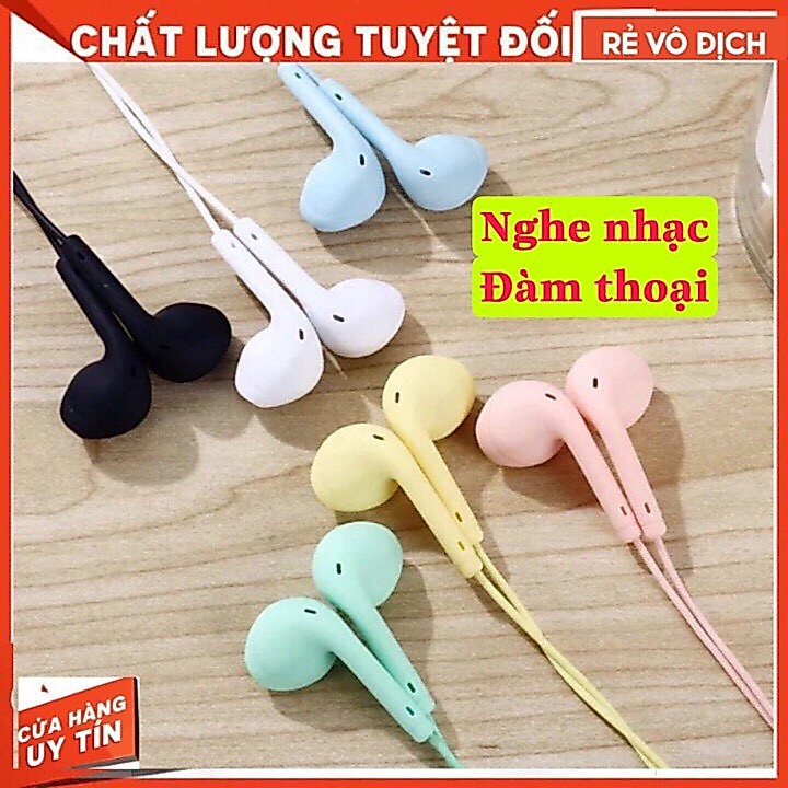 [❤️RẺ VÔ ĐỊCH❤️] Tai nghe dây nhét tai U19 giắc cắm 3.5mm có míc dành cho mọi điện thoại Android/iOs 6s 6plus/Samsung