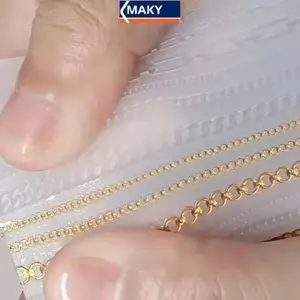 MAKY 15 Hỗn Hợp Hình 3D Khuôn Dây Xích Silicon Mềm Khuôn Làm Móng Tay DIY Trong Suốt Làm Móng Tay Khắc Mẫu Cho Trang Trí Móng Tay Nữ Trang Trí VN