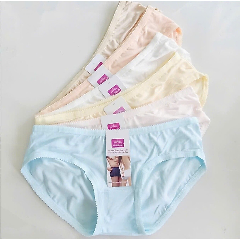 Combo 5-10 Quần Lót Nữ Cotton Thái Siêu Mịn Chất Liệu Thấm Hút Và Co Giãn 4 Chiều Size: 40-75Kg [Mã :2108] - SisterShop