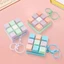 Bàn phím đồ chơi Fidget NORDICLIFE, Thiết kế chín phím Màu sắc ngẫu nhiên Đồ chơi nút móc khóa, Phong cách móc khóa vui nhộn Nút bàn phím lắp ráp tự do Đồ chơi giảm căng thẳng Đồng hành du lịch