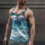 Áo ba lỗ in hình cá heo Kawaii 3D mới dành cho nam mùa hè Áo Vest hoạt hình thông thường, Áo thun Unisex