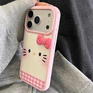 Tương thích với iPhone 17 16 15 14 13 12 11 Pro Max X Xr Xs Max 7 8 Plus SE2020 Ốp điện thoại 3D Leather Ốp lưng mềm