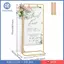 Giá đỡ màn hình bằng sắt Khung ký hiệu đa năng Giá đỡ hiển thị sự kiện hạng nặng cho nền bảng chào mừng đám cưới