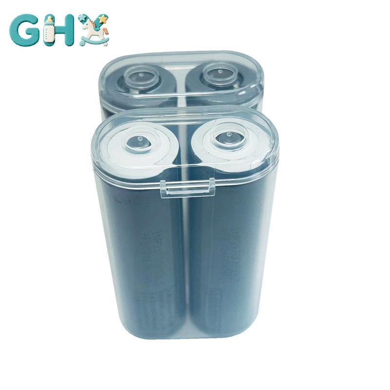 GHX Phần 20700 21700 Nhựa Trong Suốt Hộp Bảo Quản Pin Pp 21700 Hộp Bảo Quản VN