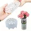 Giá đỡ thân hoa xoắn ốc bằng silicon Lưới sắp xếp hoa chống trượt để trang trí trung tâm tiệc bó hoa DIY [VN]