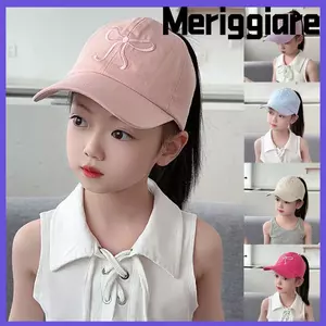 Mũ bóng chày trẻ em MERIGGIARE​​, Nơ​​ Dây đeo có thể điều chỉnh​​ ​​Mũ chống nắng trẻ em​​, Thoải Mái Nhẹ​​ Bảo vệ tia cực tím​​ Thoáng khí ​​Mũ đuôi ngựa cao cấp​​ ​​Bé & Trẻ Em​​
