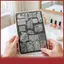 COD pháp ren sóng dòng Nail dập tấm hình ảnh tự làm in ấn hình học Stencil công cụ thép không gỉ làm móng tay tem mẫu