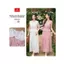 Đầm maxi nữ CARDINA chất liệu thô thêu sát nách cỏ tròn eo chun peplum 6VXM01