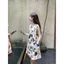 Váy Vest hoa cổ điển thiết kế nhỏ mùa hè Váy không tay dáng rộng cao