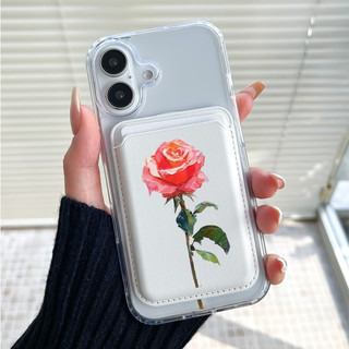 Tranh sơn dầu của vỏ bảo vệ họa tiết hoa hồng cho iPhone 11 12promax 13pro15pro 15promax 14 14promax 14pro 16 pro max 16 plus 17 17promax