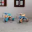 MJnmc 1 Chiếc Nhà Búp Bê Mini Xe Máy Mô Phỏng Xe Đạp Nhỏ Mô Hình Đồ Chơi Thu Nhỏ Cảnh Nhà Trang Trí Nhà Búp Bê Phụ Kiện Mới