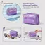 Cheenm Ba Chiều Laser Vệ Sinh Túi Chống Thấm Nước Dung Tích Lớn Ba Chiều Da Du Lịch Túi Vệ Sinh Cho Nữ Quà Tặng Sinh Nhật VN