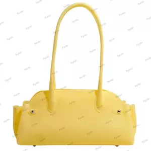 Túi xách PVC PYCOU, Túi đeo vai đơn giản màu trơn, Túi Tote dung tích lớn thông thường đa năng dành cho nữ