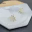 LUImo Thời Trang Dễ Thương Hoa Cánh Tiên Bông Tai Dành Cho Nữ Cô Gái Thiết Kế Zircon Cổ Tích Tinh Tế Bông Tai Trang Sức SBS