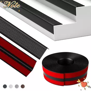 Dải an toàn cầu thang NOTE1, Tấm bảo vệ cạnh cầu thang chống trượt tự dính, Băng bước cầu thang 100cm linh hoạt chất lượng cao trong nhà ngoài trời
