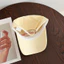 Mũ lưỡi trai nữ vành cong Hàn cotton lưới thêu chữ màu trơn thoáng khí thời trang Nón lưỡi trai unisex