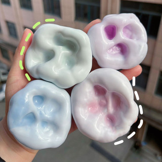 Đồ chơi bóp gạo nếp phục hồi chậm - Pinch mềm Fidget cho trẻ em Người lớn Giảm căng thẳng