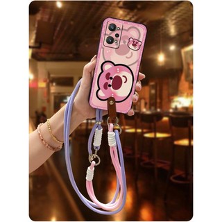 Ốp lưng Cho OPPO Realme GT Neo2 5G / GT2 / Q5 Pro / GT NEO3T Bền Dễ Thương Dây Chống Va Đập Diagonal Chống Thấm Nước Chống Bụi Silicon Hoạt Hình Thiết Kế Thời Trang TPU