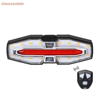 Cheehbh Đèn Hậu Xe Đạp USB Sạc Điều Khiển Từ Xa Chống Nước VN