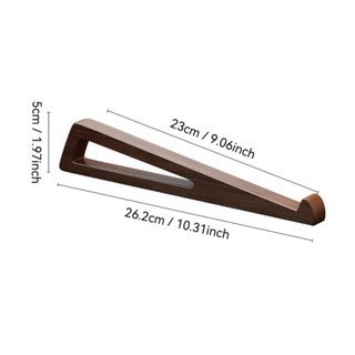 Đế máy tính bảng OUSXA, gỗ 12° Giá đỡ máy tính xách tay góc có thể điều chỉnh, Giá đỡ máy tính xách tay thông gió tiện dụng cho 10-17 inch