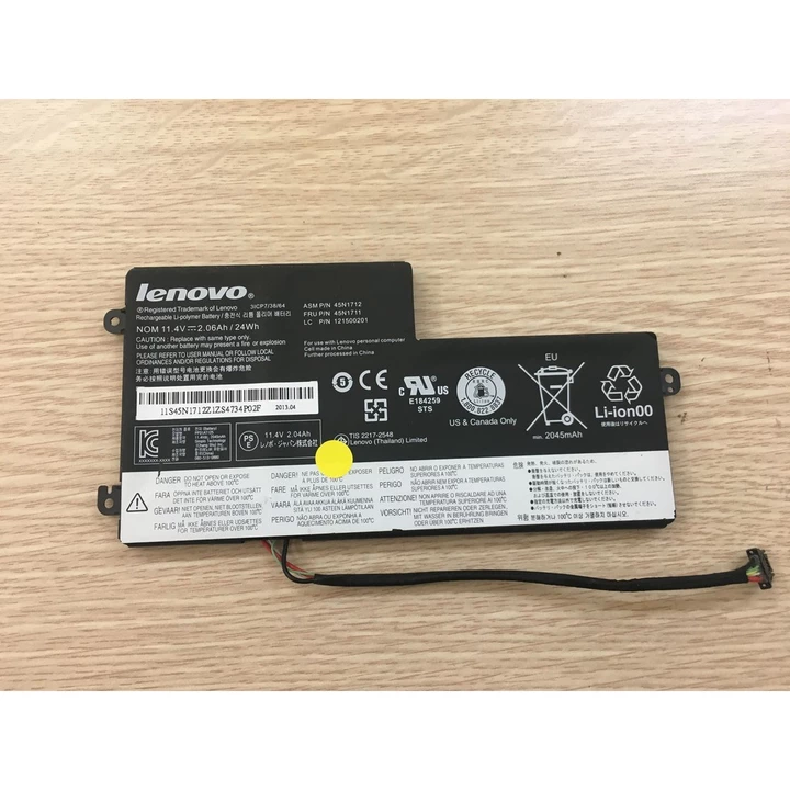 Pin ZIN] Pin Laptop lenovo ThinkPad T460(Pin nằm trong) X240 X250 T440 T450 T450s X260 W550 L450 T450s 121500146 1215001
