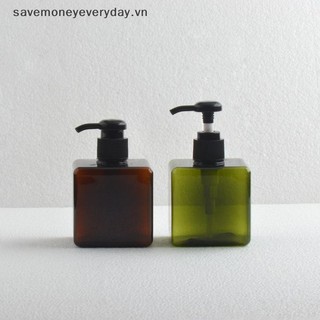 [savemoneyeveryday] Chai bơm nhựa rỗng Chai dầu gội dạng lỏng có thể đổ lại 250ml [vn]