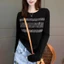 Mùa Thu Đông Mới - Áo Len Nhung Từ Đức, Tay Dài, Phong Cách Thời Trang Nóng Bỏng Cho Nữ