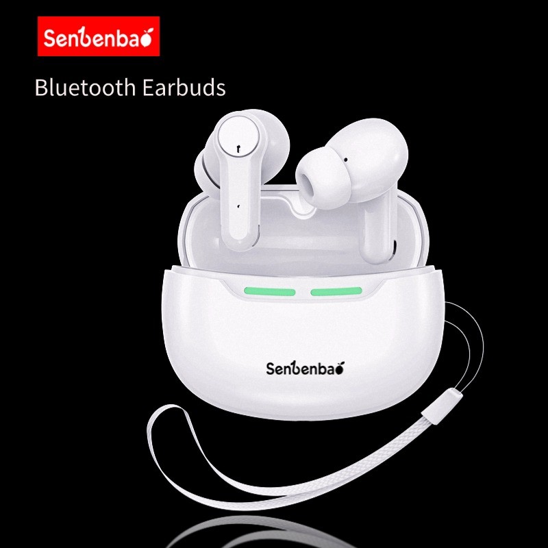 Tai nghe không dây SenBenBao SJ56 Bluetooth 5.4 HD Gọi khử tiếng ồn Tai nghe chơi game có độ trễ thấp có Mic