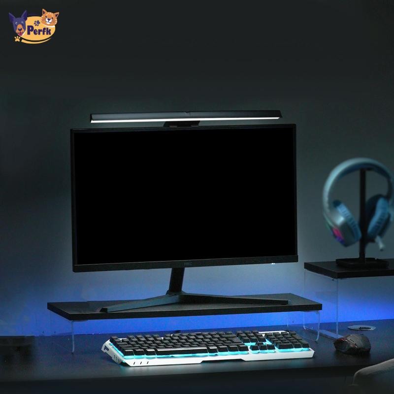 Đèn Màn Hình Laptop Thanh Đèn Điều Khiển Cảm Ứng USB Không Có Màn Hình Glare Tiết Kiệm Không Gian Đèn LED Để Bàn Cho Phòng Học Tập Nhà Ký Túc Xá Phòng Ngủ