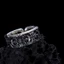 BTF Vintage Gothic Crosses Thiết Kế Có Thể Điều Chỉnh Thời Trang Nhẫn Dạo Phố Phụ Kiện