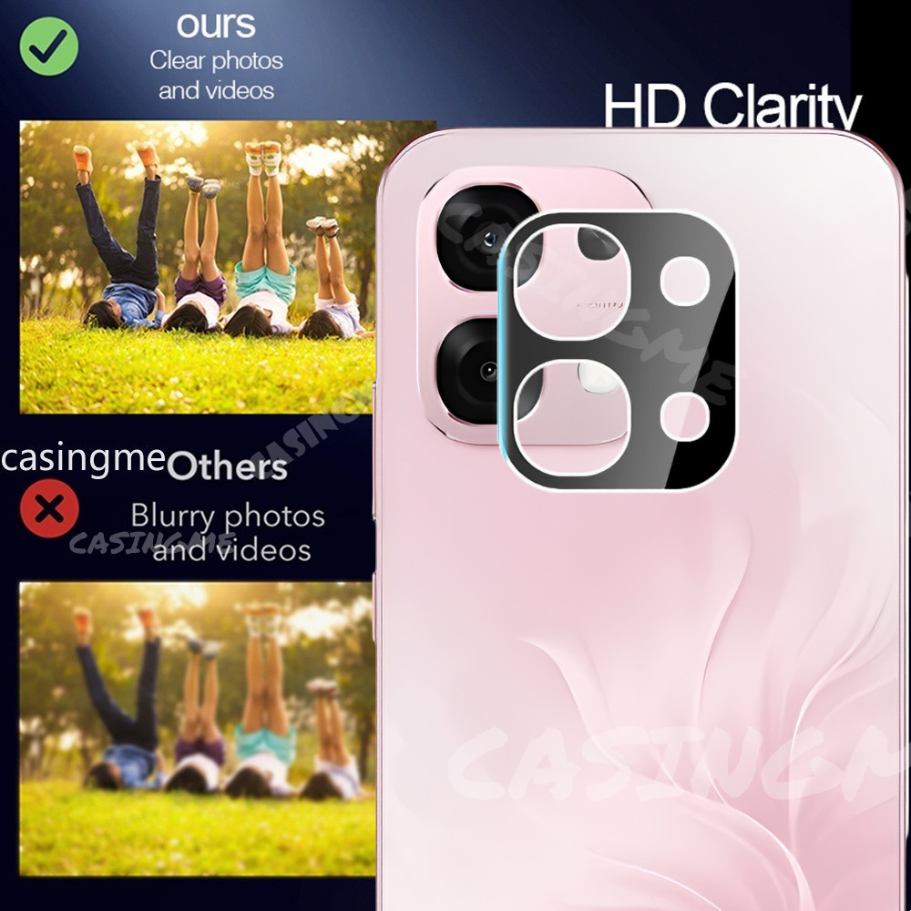 Ống kính máy ảnh 3D bảo vệ camera cho OPPO A6 Pro 5G/A6i 2025, kính cường lực Full Cover, bảo hiểm toàn diện