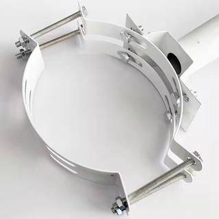 Đèn đường năng lượng mặt trời ngoài trời Giữ điện thoại Cực giữ ống Hoop Chân đế kẹp Loại đường kính 180 Điện áp cao 2 Thắt chặt sang Non-5QIZ